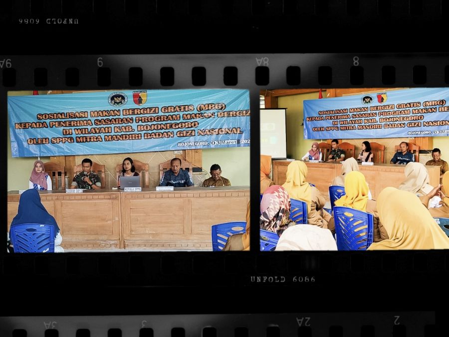 Bersama SPPG Mitra Mandiri BGN, Kodim 0813 Bojonegoro Sosialisasi Program MBG