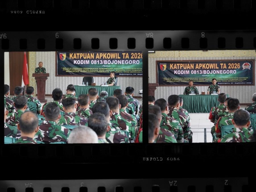 Kodim Bojonegoro Gembleng Apkowil: Pertajam Kemampuan Teritorial yang Unggul, Modern dan Humanis