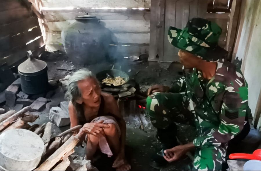 Kodim Bojonegoro Laksanakan Program Babinsa Masuk Dapur Warga