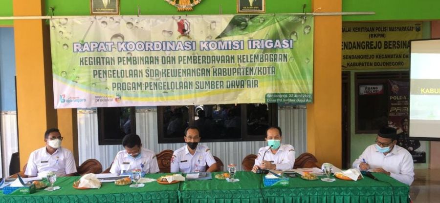 Komisi Irigasi Bojonegoro Gelar  Pembinaan HIPPA di Kecamatan Dander