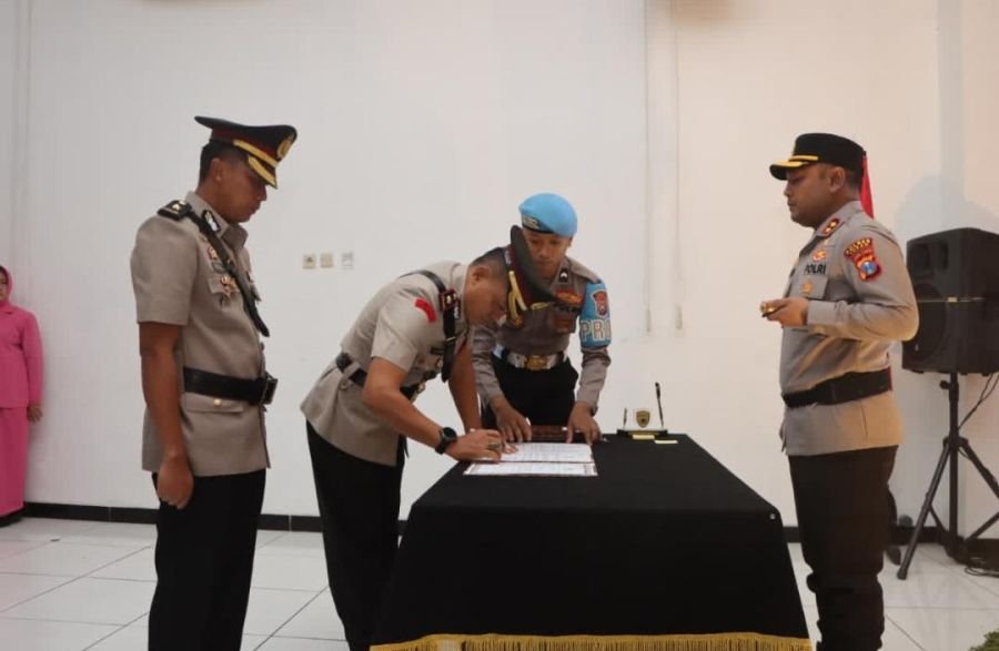Kompol Supiyan Resmi Gantikan Kompol Achmad Robial