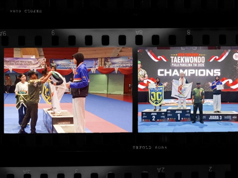 Kontingen Kodim Bojonegoro Borong Medali di 'Open Tournament Taekwondo' Piala Panglima TNI 2026