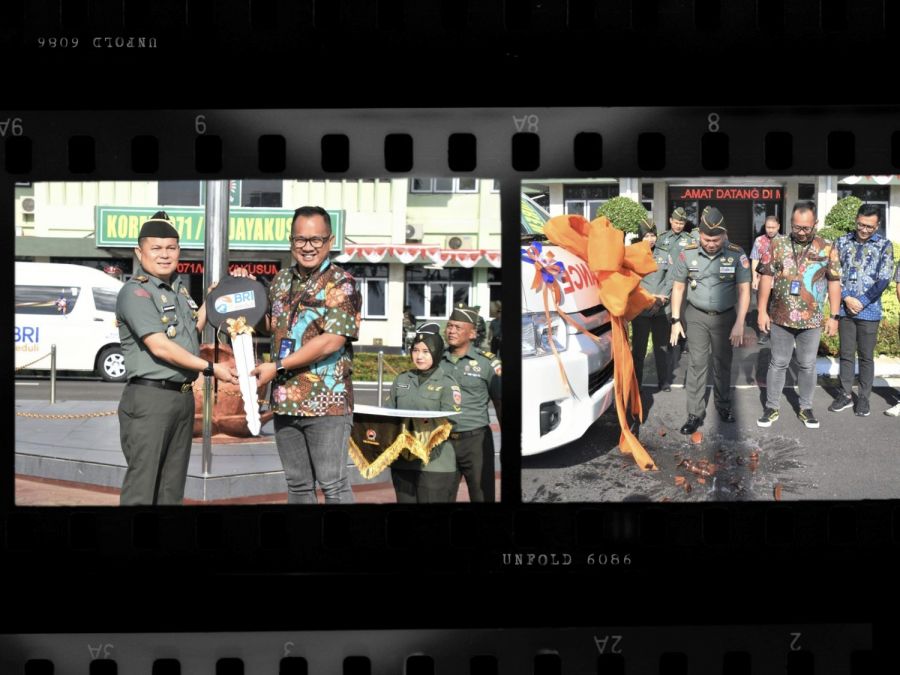 Korem 071/Wijayakusuma Dapatkan Bantuan Satu Unit Mobil Ambulance dari BRI Cabang Purwokerto
