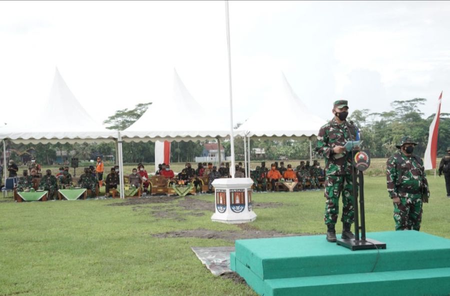 Korem 071/Wijayakusuma Gelar Latihan Penanggulangan Bencana Alam