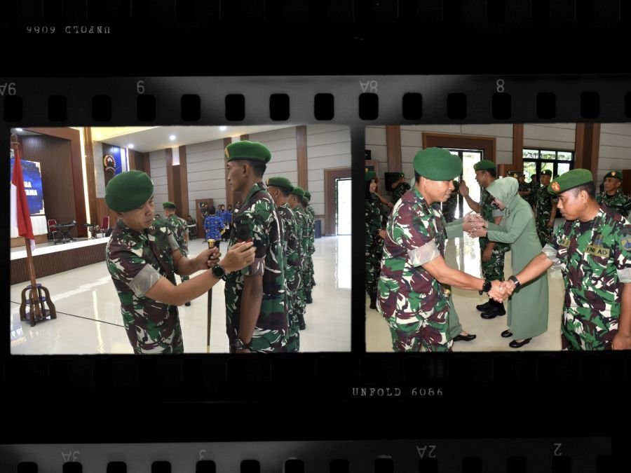 Korem 071/Wijayakusuma Gelar Upacara Kenaikan Pangkat Periode 1 Oktober 2025