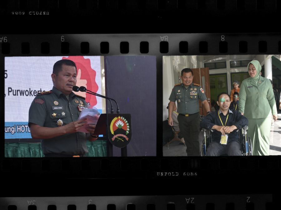 Korem Wijayakusuma Kolaborasi YLMI Peduli Kesehatan Mata Masyarakat 