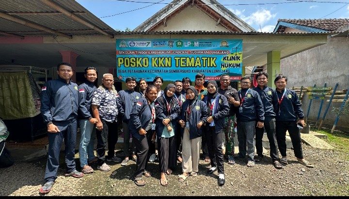 Kunjungan Monitoring LP2M dan DPL di Posko KKNT Desa Petahunan Lumajang