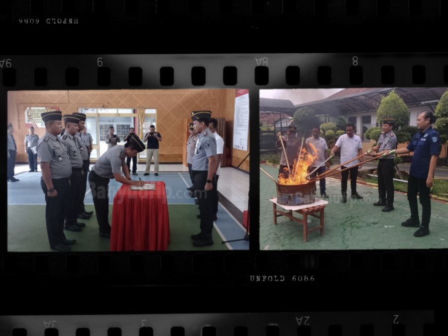 Lapas Kelas ||A Bojonegoro Deklarasi Komitmen Bersama Bebas Narkoba dan HP