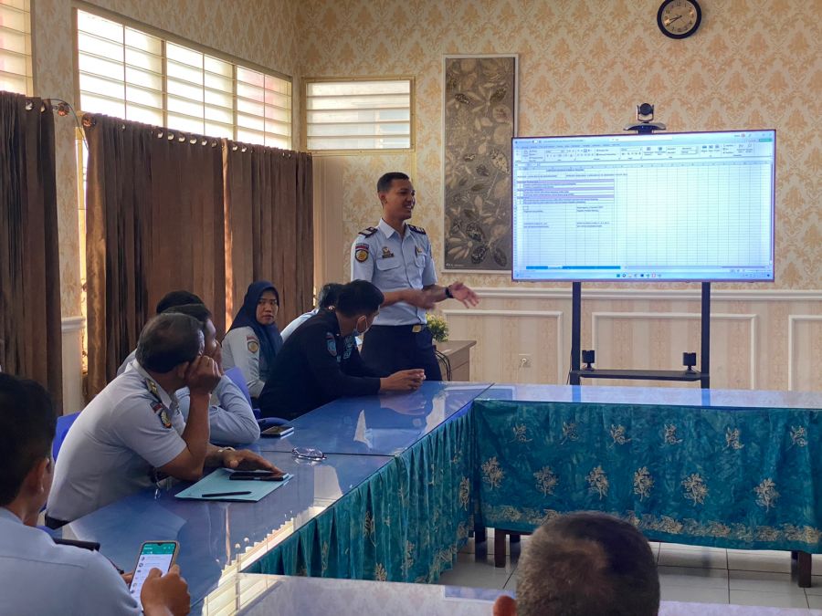 Lapas Kelas IIA Bojonegoro Adakan Sosialisasi SKP PermenPAN-RB No. 6 Tahun 2022
