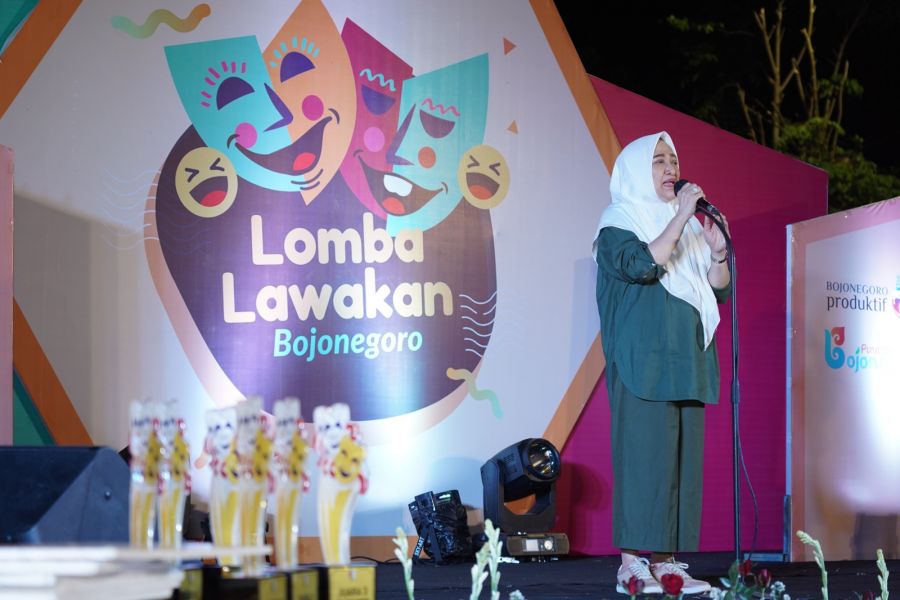 Lomba Lawakan Bojonegoro, Ciptakan Pesona Icon Wisata Taman Bengawan Solo
