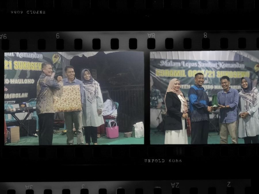 Malam Lepas Sambut Danramil 0813/21 Sukosewu