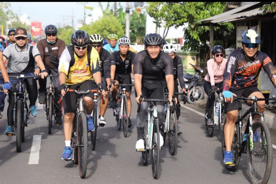 Mas Bupati Bersama Forkopimda Tuban Gowes Semarak HJT ke-728