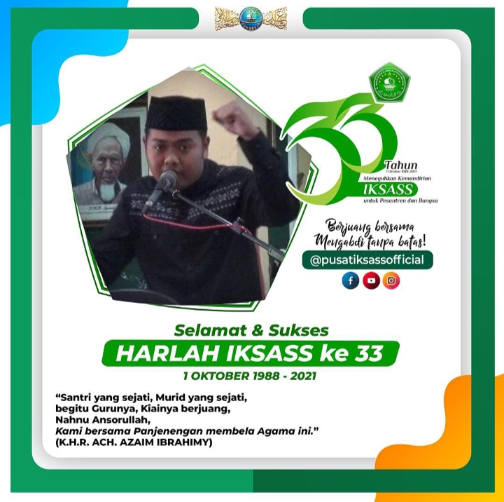 Mawardi Ms: Menyambut HARLAH IKSASS ke 33 Tahun