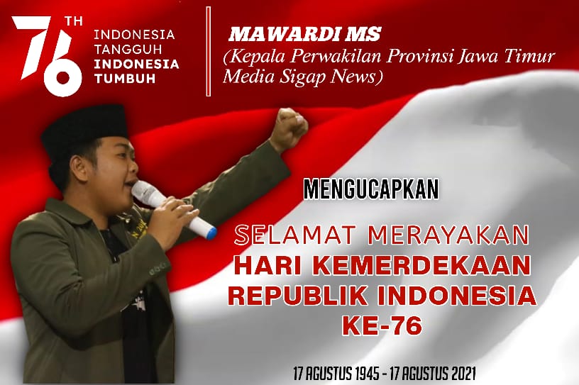 Mawardi MS Ucapkan Selamat HUT Kemerdekaan RI Ke 76 tahun