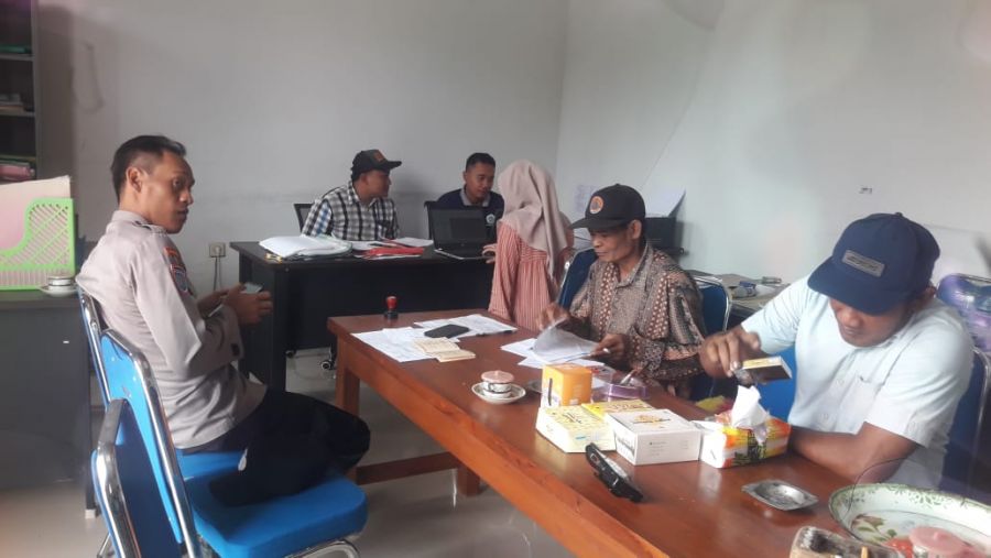 Jelang Pemilu, Kapolsek Malo Berikan Himbauan Kamtibmas