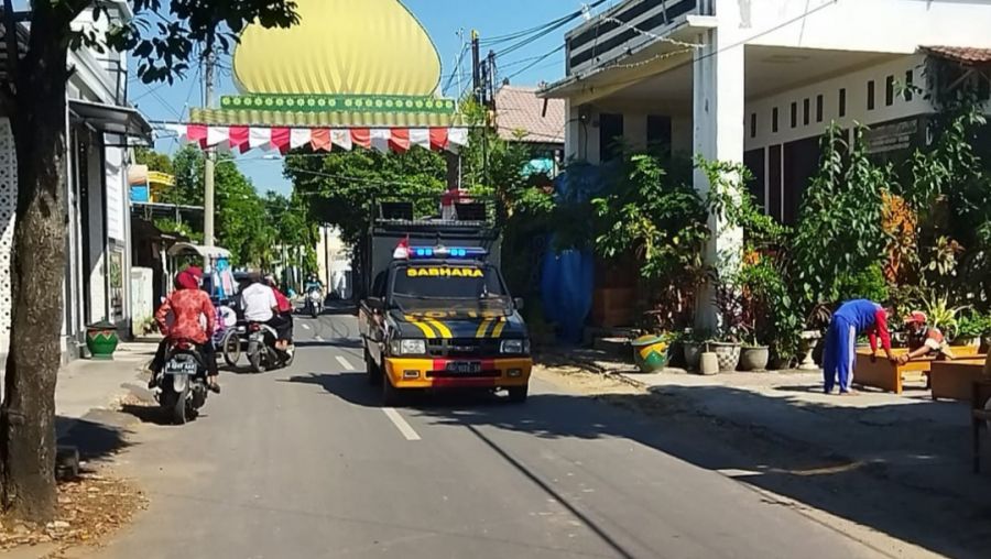 Melalui Publik Address, Kasat Samapta Ajak Vaksin
