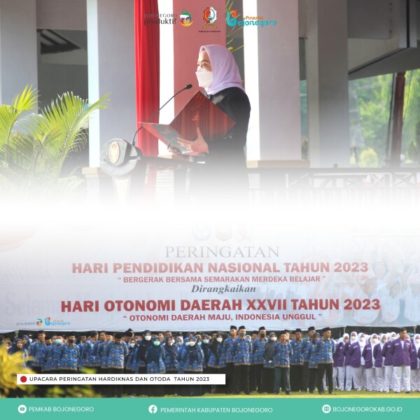 Memberi Semangat di Hari Otoda Bojonegoro Perdana Masuk Top 10 Nasional