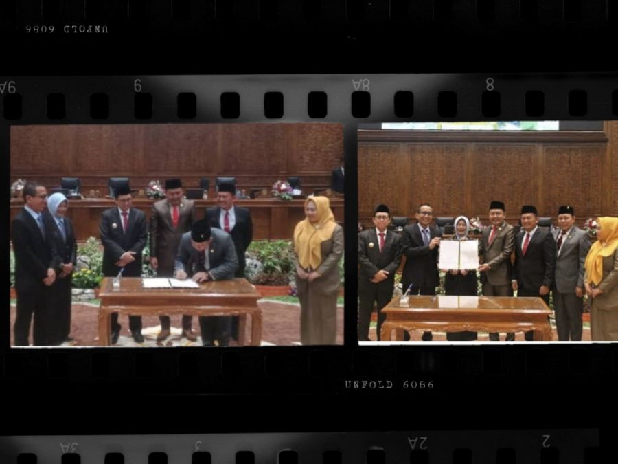 Mengumumkan Penetapan Bupati dan Wakil Bupati Terpilih Bojonegoro