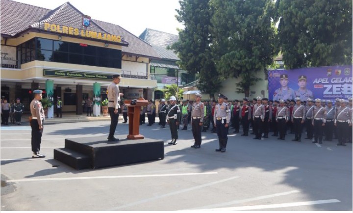 Jelang Pelantikan Presiden dan Wakil Presiden Terpilih, Polres Lumajang Gelar Operasi Zebra 2024