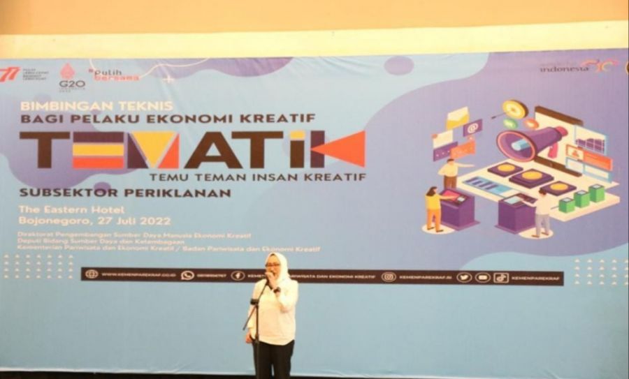 Menparekraf RI beri Dukungan Kepada Pelaku Ekonomi Kreatif di Bojonegoro