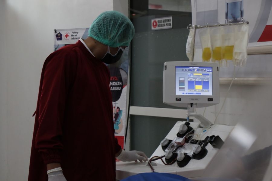 Mesin Donor Plasma Darah Konvalesen Telah Tiba di Bojonegoro dan Siap Dipergunakan