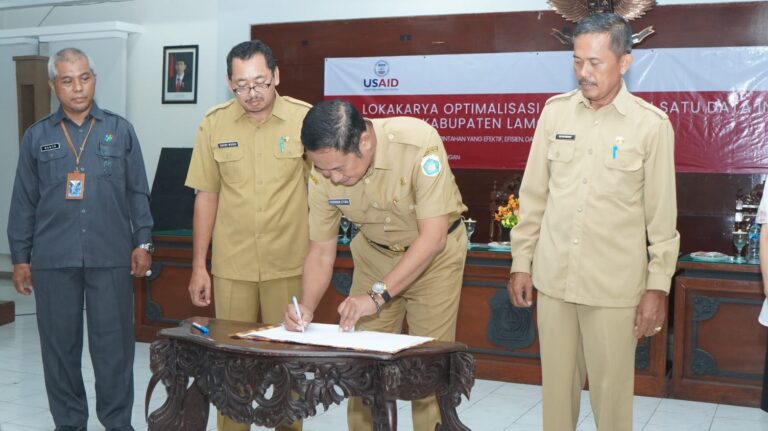 Mutakhirkan Satu Data, Pemkab Lamongan Gelar Lokakarya