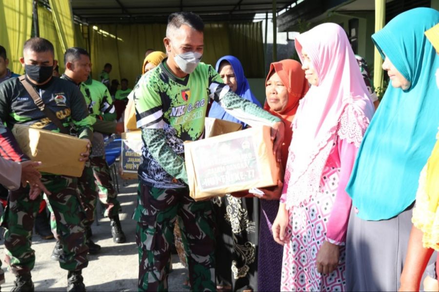 Ngetril Bareng sambil Baksos, Ini yang dilakukan Dandim 0812 Lamongan bersama Komunitas Tril LAT Kab