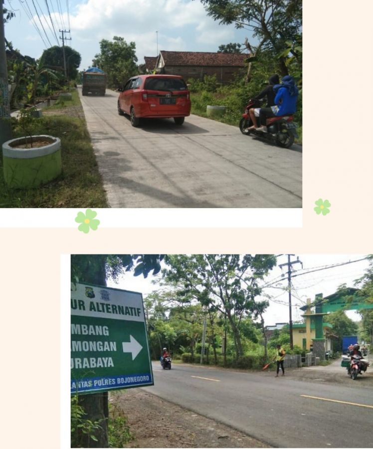 Nglenyer Hingga Pelosok Desa, Poros Jalan Desa Gajah Jadi Jalan Alternatif Arus Mudik Lebaran 2023