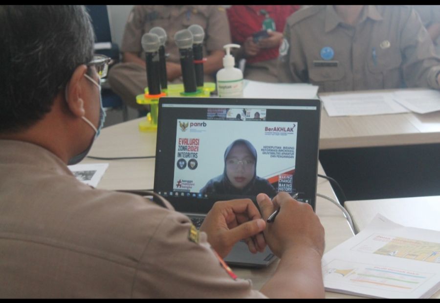 OPD Bojonegoro Berkomitmen Tingkatkan Kepuasan Masyarakat, Menpan RB Evaluasi Pembangunan ZI