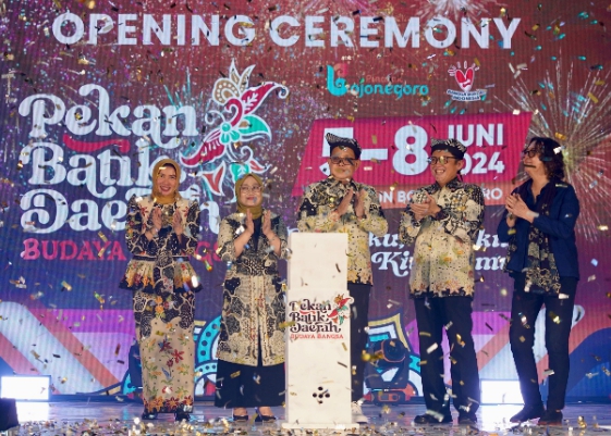 Opening Ceremony Pekan Batik PJ Bupati Harap Menjadikan Inspirasi dan Kebanggaan Bagi Bangsa