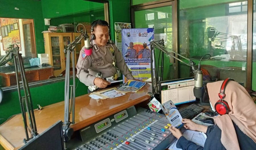 Ops. Patuh Semeru 2021, Satlantas Imbau Prokes di Radio