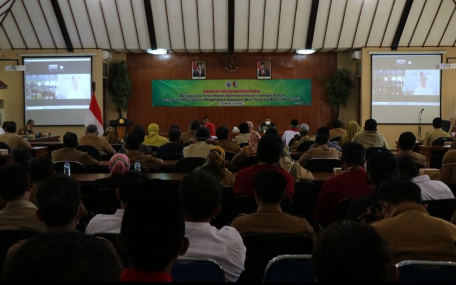 Optimalkan Pemanfaatan Siskeudes, Pemkab Bojonegoro Gelar Workshop Pengelolaan Keuangan Desa 