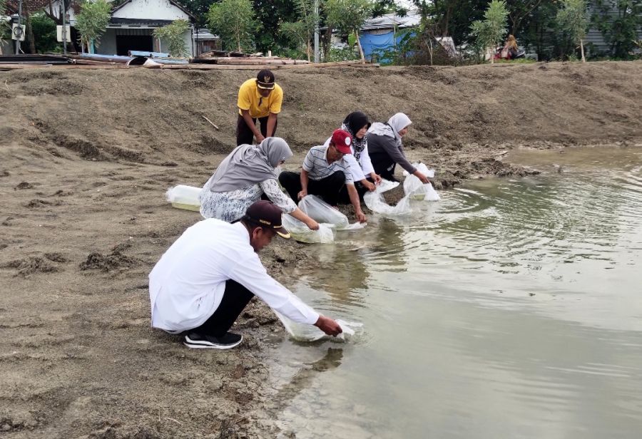 Optimalkan Program Gemarikan, Pemkab Bojonegoro Tebar 936.300 Ekor Benih Ikan