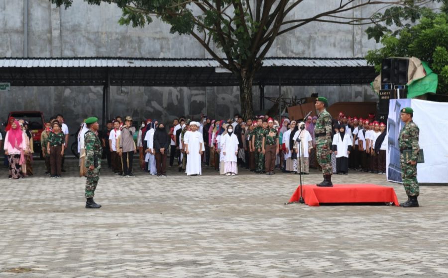 Pahlawanku Teladanku, Hari pahlawan TNI di Lamongan Bersama Siswa Siswi MI Murni Sunan Drajad