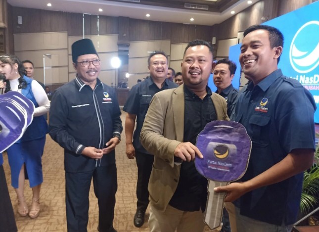 Partai Nasdem Terima 18 Sepada Motor Operasional dari Bupati Gresik