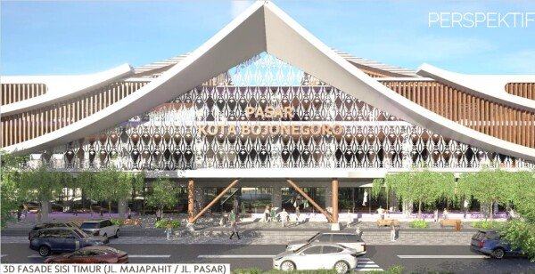 Pasar Kota Bojonegoro Akan Jadi Ikon Baru