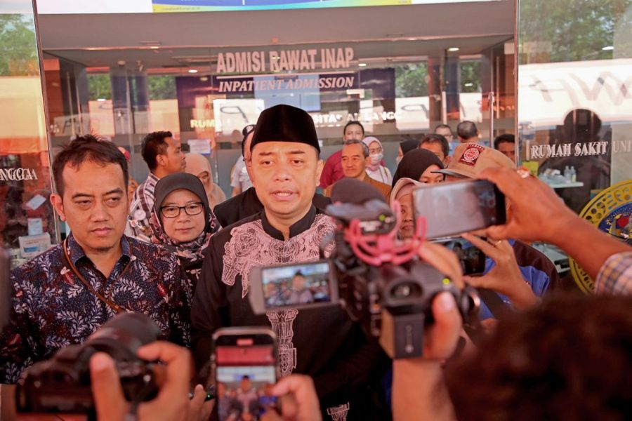 Pasca Gempa 6.5, Wali Kota Eri Minta Hitung Ulang Struktur Bangunan Seluruh Rumah Sakit Surabaya