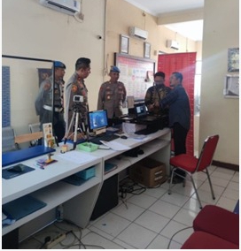 Pastikan Pelayanan Prima Bagi Masyarakat, Wakapolres Grobogan Sidak Ruang Pelayanan Polres Grobogan