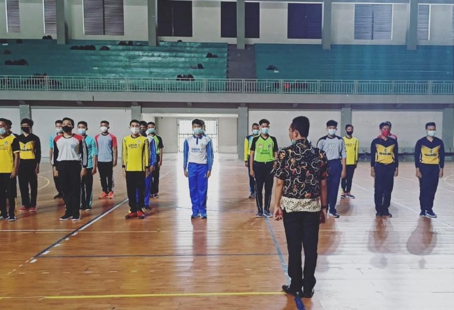 Patuhi Prokes, Paskibraka Bojonegoro di Karantina Selama Pelatihan