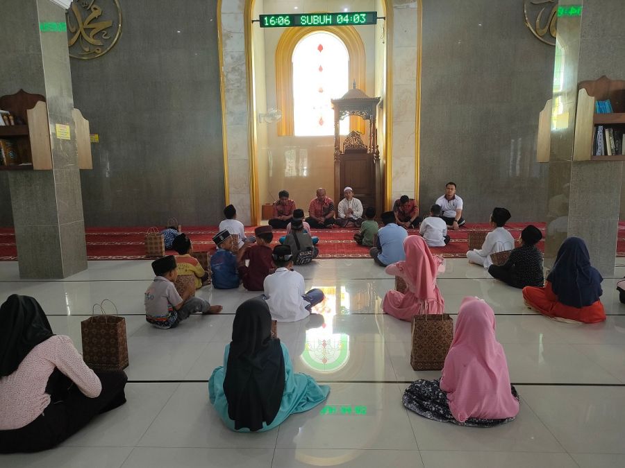 Peduli Anak Yatim, Satreskrim Polres Bojonegoro Gelar Do’a Bersama dan Santunan