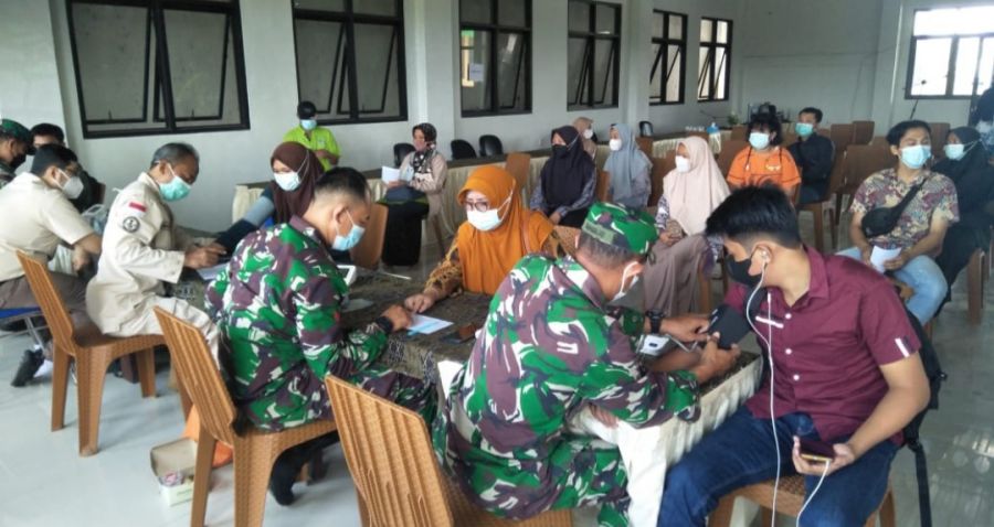 Peduli Dunia Pendidikan, Korem 071/Wijayakusuma Kembali Laksanakan Serbuan Vaksin Mahasiswa Universi