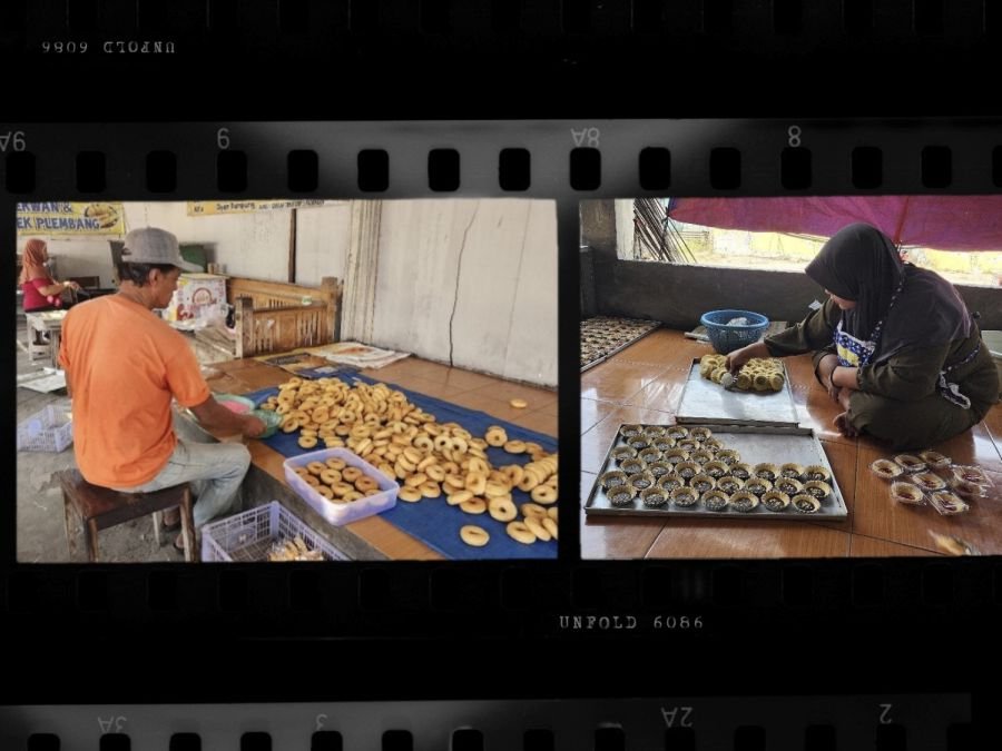 Pelaku UMKM Padangan Bojonegoro Produksi Puluhan Ribu Kue Seribuan Perhari