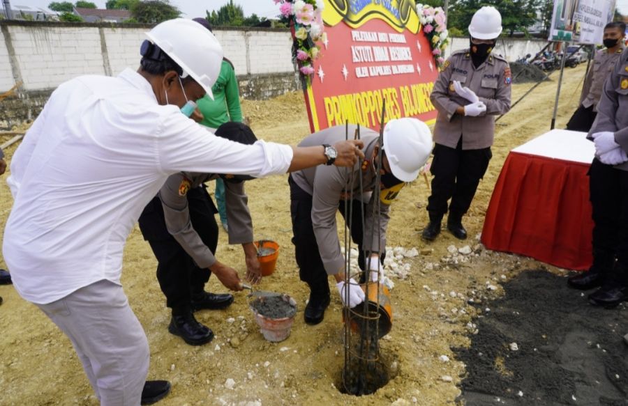 Peletakan Batu Pertama Astuti Indah Residence Oleh AKBP EG Pandia