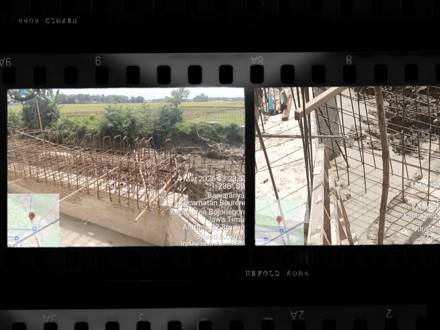 Pembangunan Jembatan Sroyo Anggaran Rp 2.062.764.000 Diduga Dikerjakan Tidak Sesuai Spesifikasi