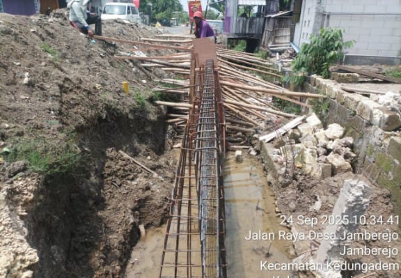 Pembangunan Tembok Penahan Tanah (TPT) Desa Sidorejo Dapat Sorotan Tajam Dari Masyarakat