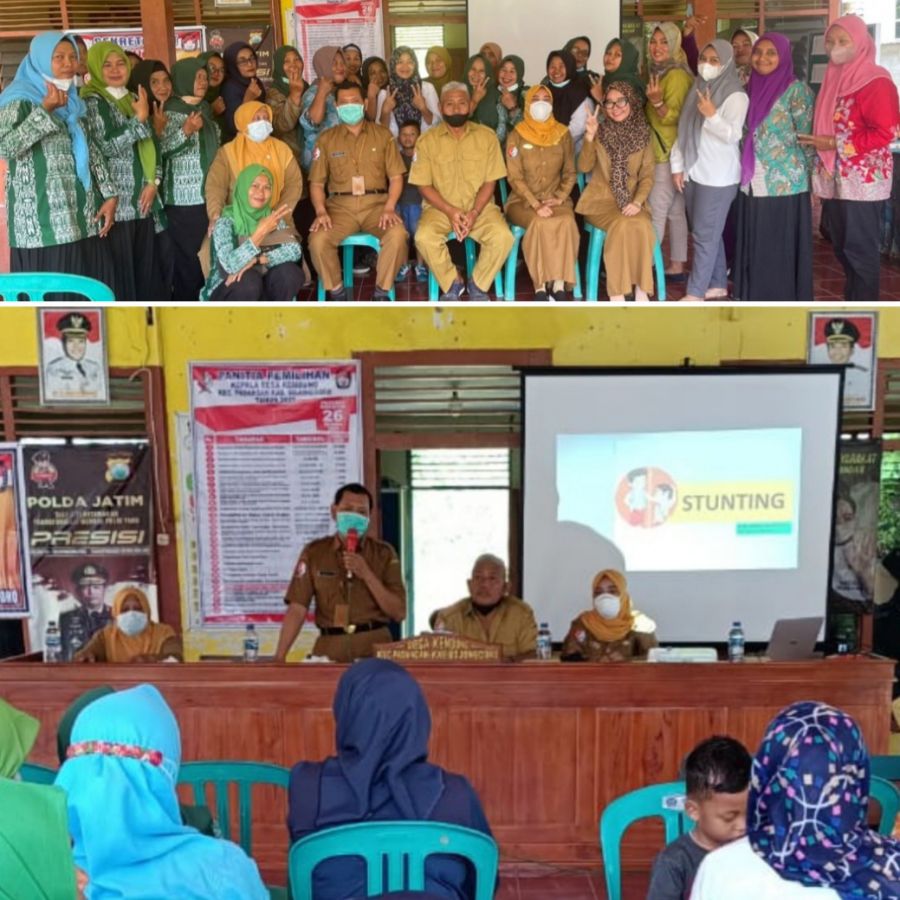 Pembinaan di Desa Kendung Kecamatan Padangan Guna Menurunkan Angka Stunting