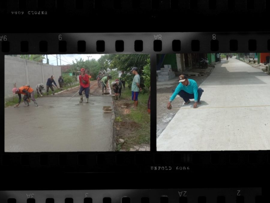 Pemdes Kemiri Bojonegoro Tunjukkan Transparansi dan Respons Cepat Proyek Jalan Rigid Beton BKKD