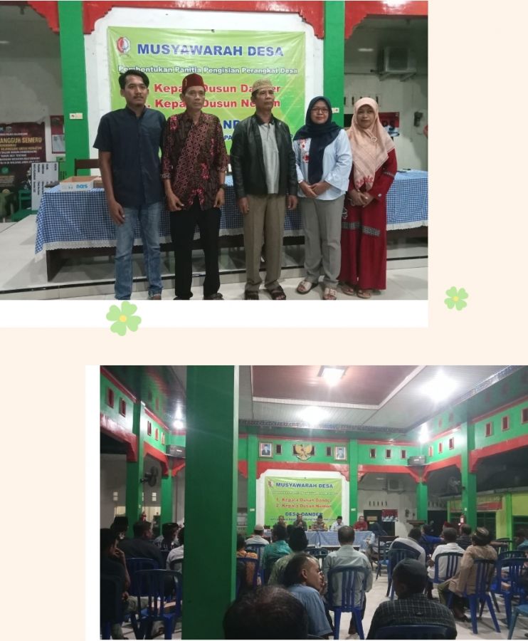 Pemerintah Desa Dander bersama BPD Gelar Musdes Pembentukan Panitia Pengisian Perangkat Desa 