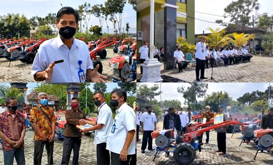 Pemkab Blora Salurkan Bantuan Alat Mesin Pertanian 2022 Kepada Kelompok Tani
