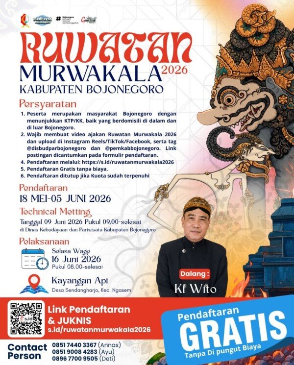 Pemkab Bojonegoro Akan Gelar Ruwatan Murwakala